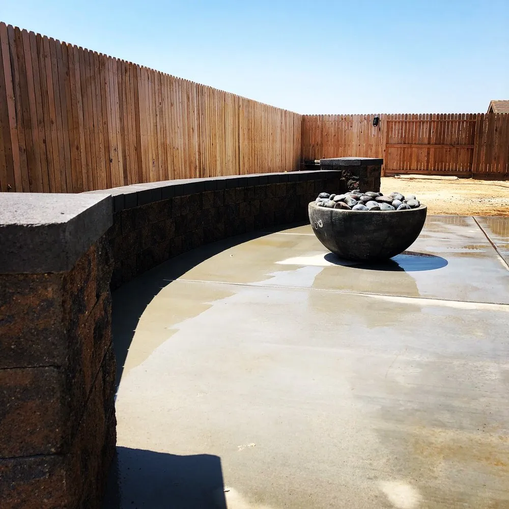 Local landscape installation in Sanger, CA by Blue River Landscaping