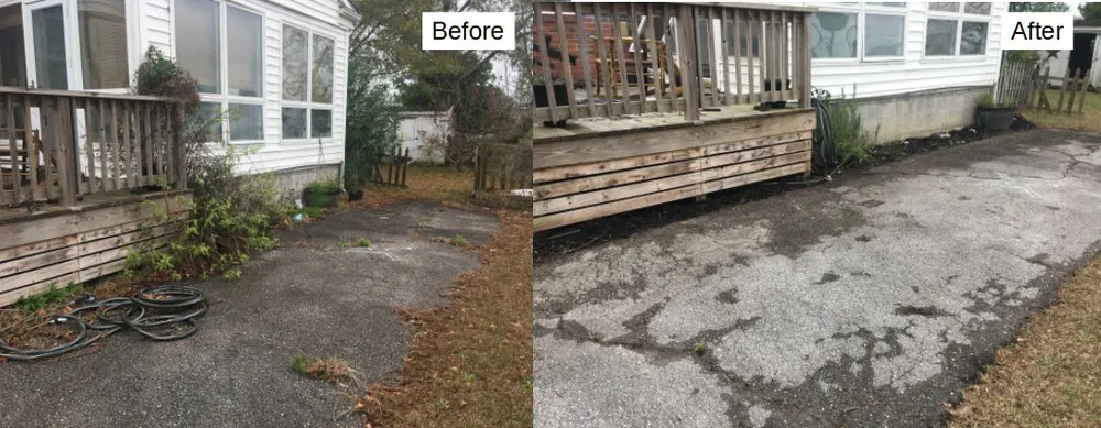 Custom garden landscaping for residential properties in Ashburn, VA by Blue Skies Landscaping