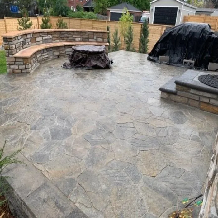 Custom residential landscaping for homes across Aurora, CO - Blue Sky Hardscapes & Irrigation