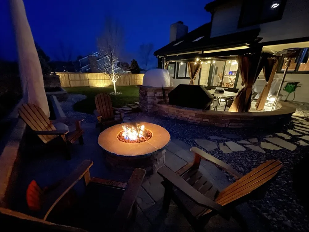 Custom residential landscaping in Aurora, CO by Blue Sky Hardscapes & Irrigation