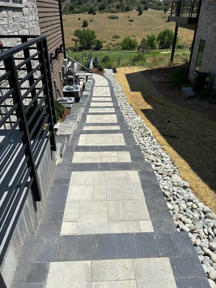 Local landscape installation for year-round maintenance in Aurora, CO by Blue Sky Hardscapes & Irrigation