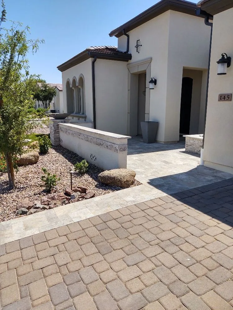 Affordable lawn mowing service in Phoenix, AZ by Blue Sky Landscape and Design