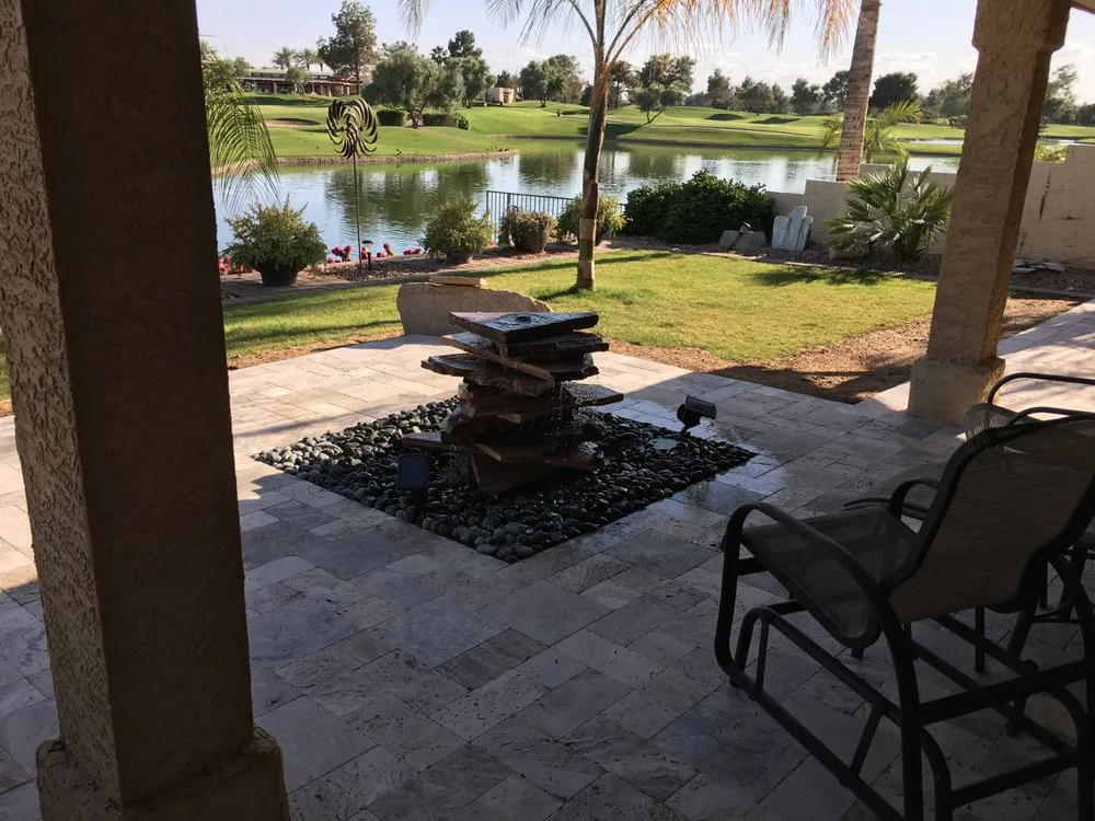 Top-rated residential landscaping in Phoenix, AZ by Blue Sky Landscape and Design