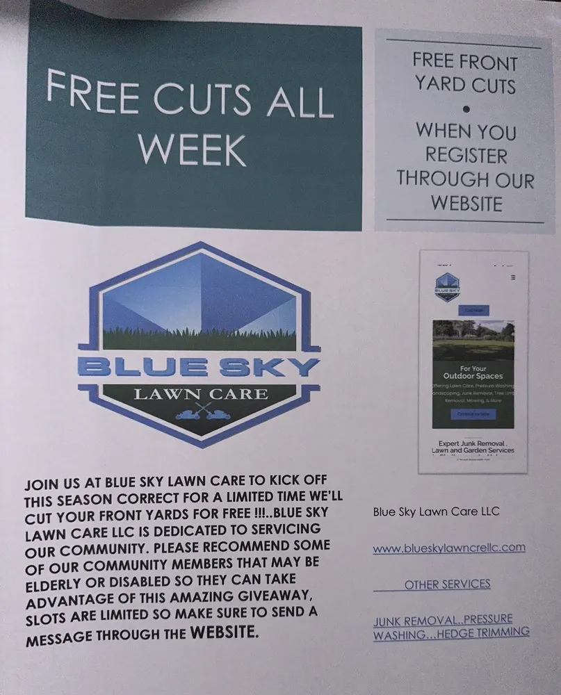 Local outdoor landscaping for residential properties across Calera, AL - Blue Sky Lawn care