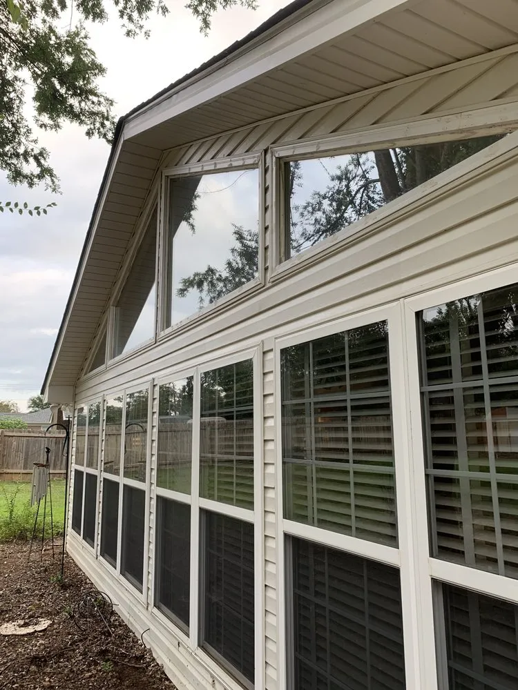 Trusted lawn mowing service for year-round maintenance in Alpharetta, GA by Blue Sky Pro Wash