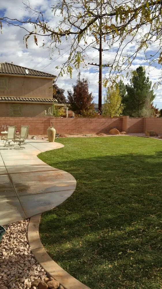 Reliable outdoor landscaping with custom design across St George, UT - Blue Spruce Concrete & Landscaping