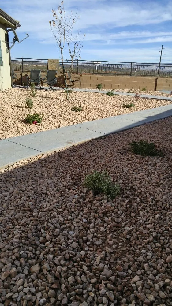 Custom yard cleanup service for beautiful yards across St George, UT - Blue Spruce Concrete & Landscaping