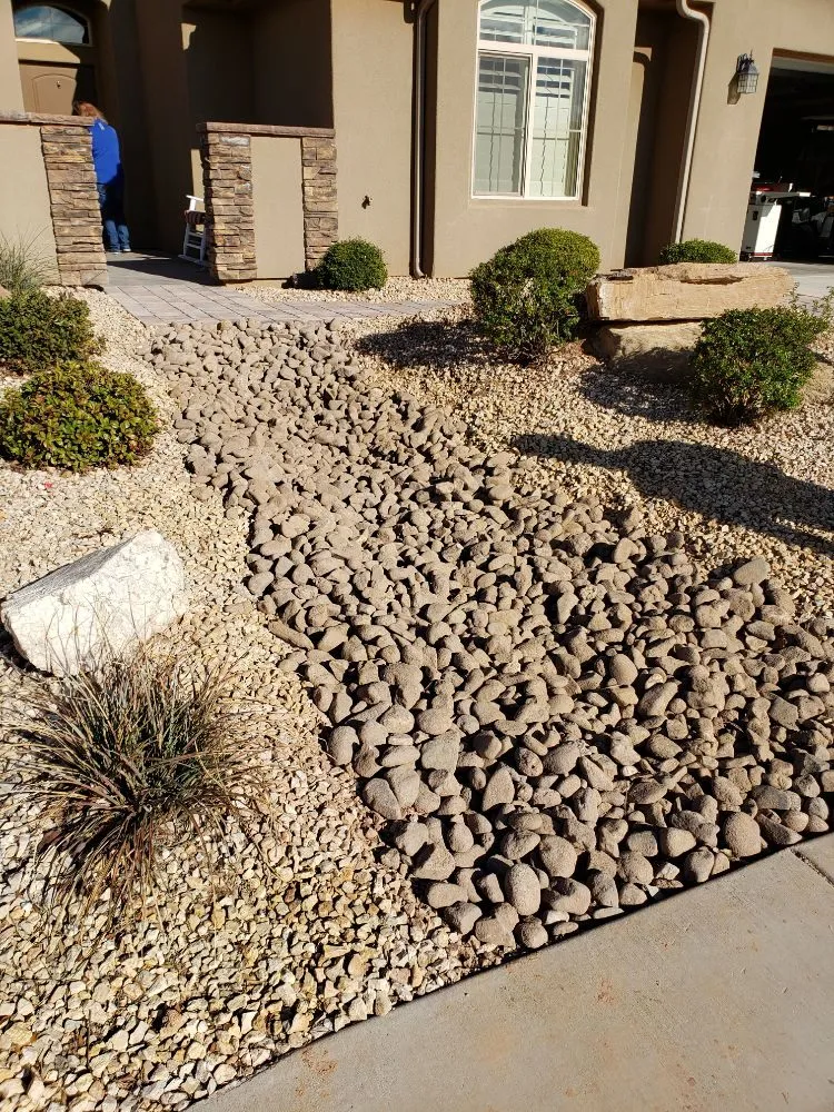 Affordable lawn mowing service experts serving St George, UT - Blue Spruce Concrete & Landscaping