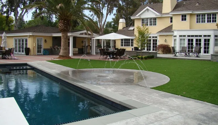 Affordable outdoor landscaping with custom design in Campbell, CA by Blue Spruce Landscape & Construction