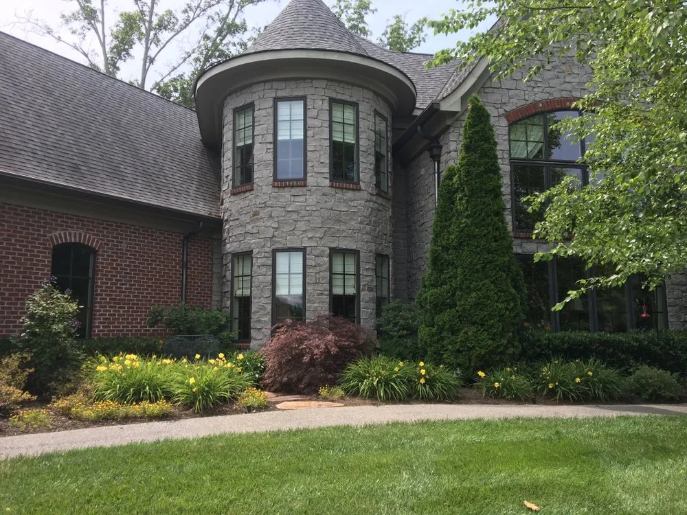 Local landscape design with custom design across Knoxville, TN - Blue Spruce Landscaping