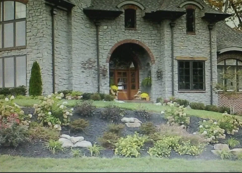 Top-rated lawn mowing service for homes in Knoxville, TN by Blue Spruce Landscaping