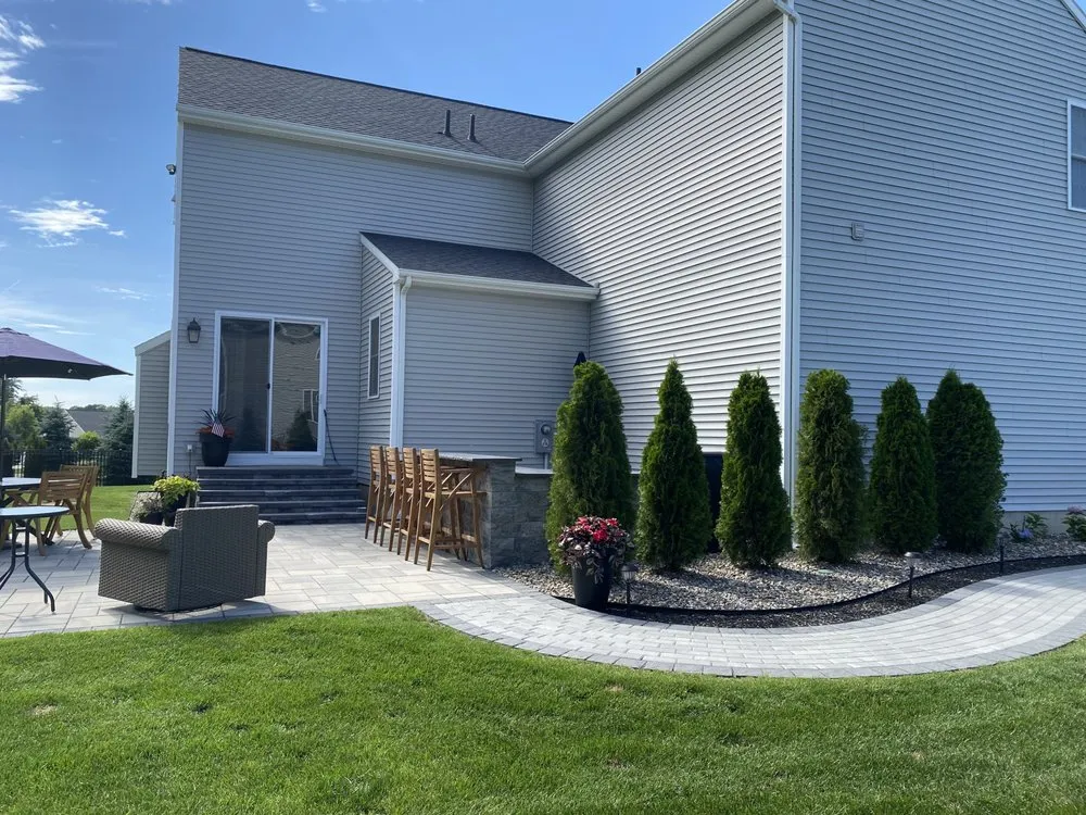 Local landscape installation near you in Clifton Park, NY by Blue Spruce Nursery & Landscaping