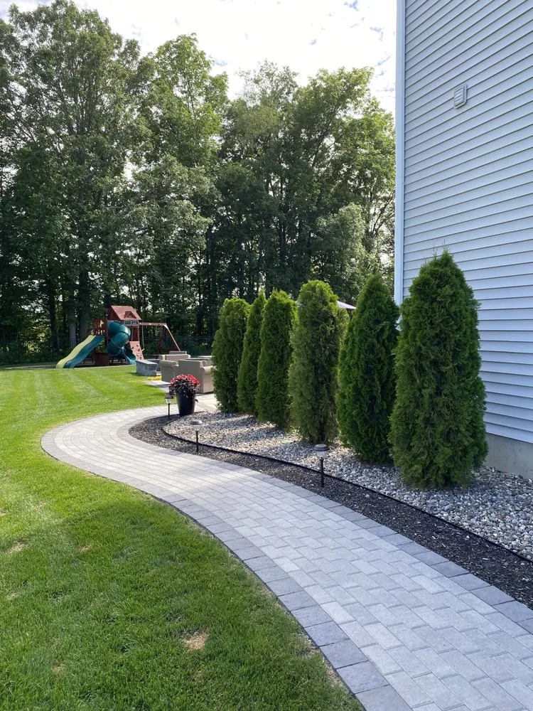 Custom landscaping services with custom design across Clifton Park, NY - Blue Spruce Nursery & Landscaping
