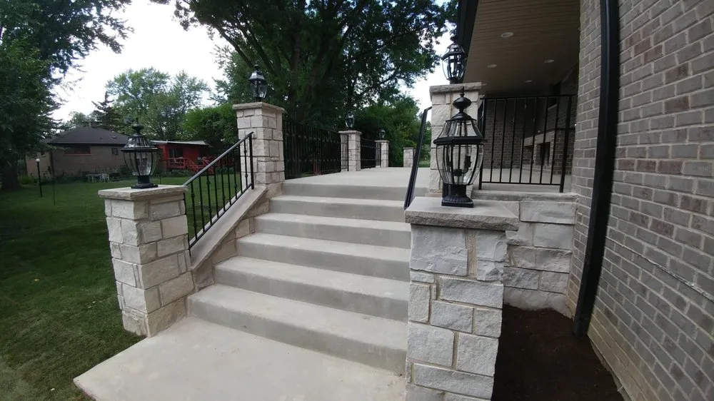 Top-rated outdoor landscaping for residential properties across Carpentersville, IL - Blue Star Lawncare & Masonry