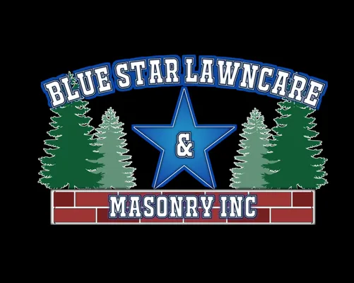 Blue Star Lawncare & Masonry Logo