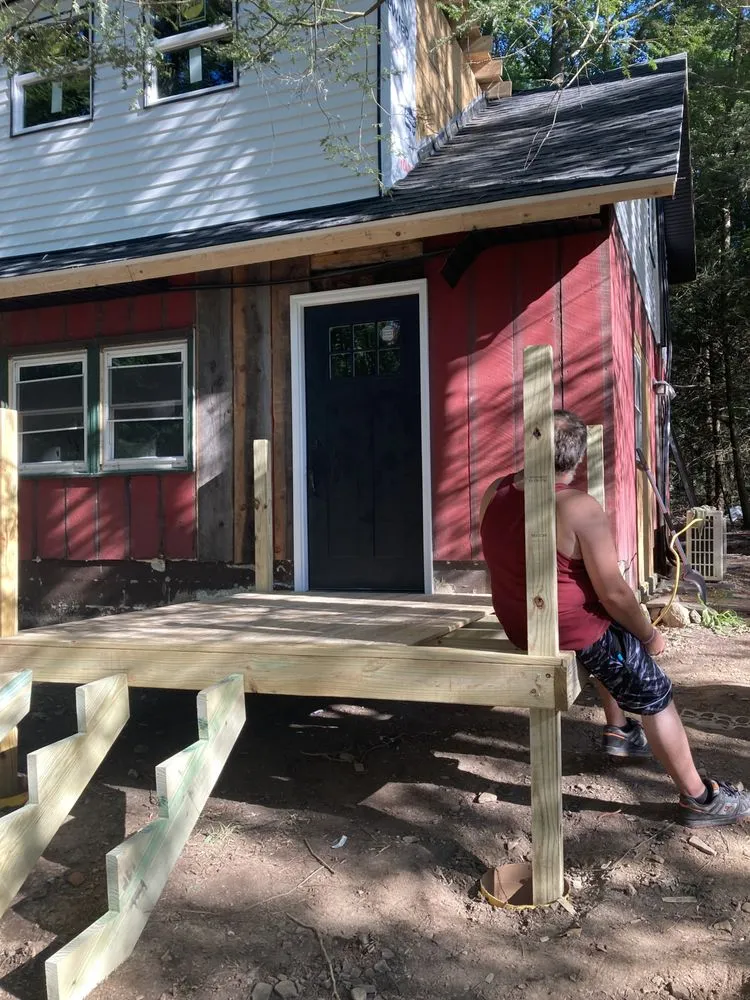 Trusted yard cleanup service for homes in Hunlock Creek, PA by Blue Steel Construction and Landscaping