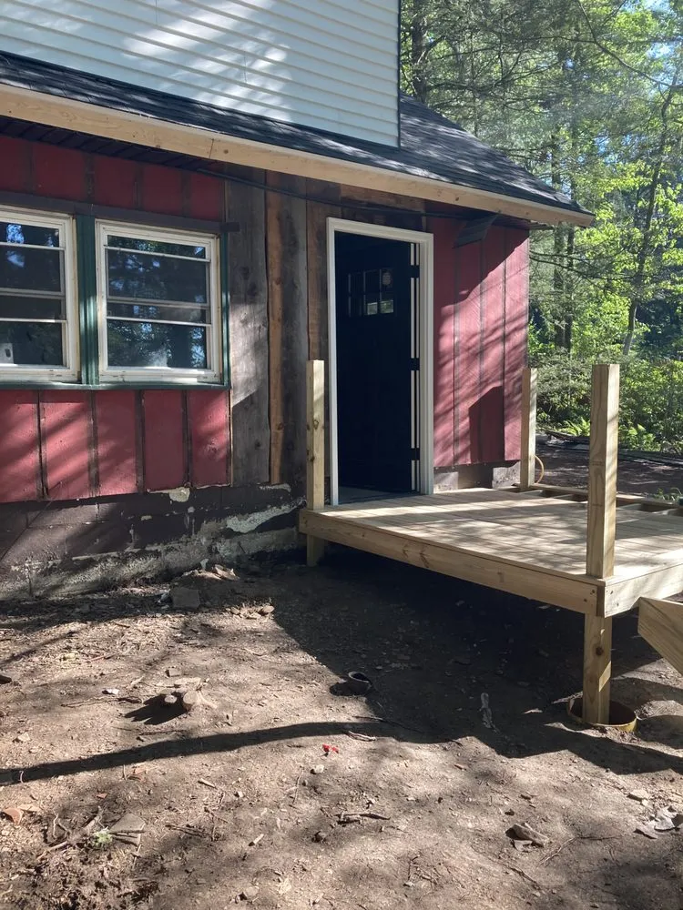 Local lawn mowing service for outdoor upgrades in Hunlock Creek, PA by Blue Steel Construction and Landscaping