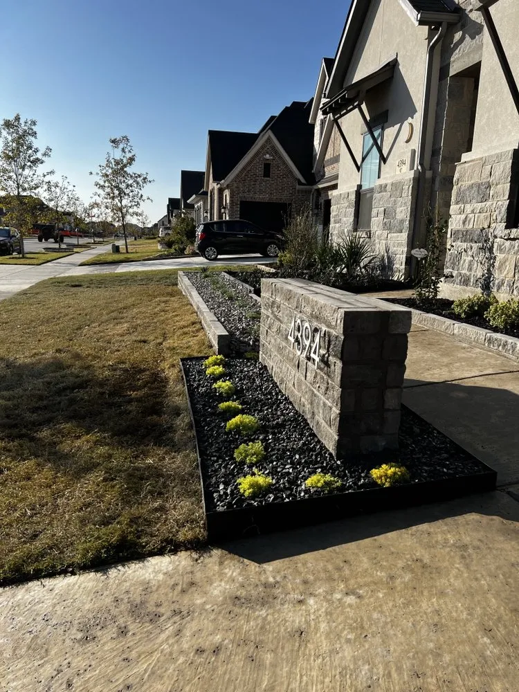 Local landscape installation near you across Carrollton, TX - Blue Stone Landscaping
