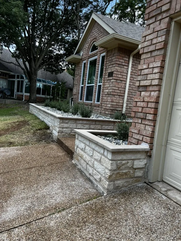 Trusted yard maintenance with custom design across Carrollton, TX - Blue Stone Landscaping