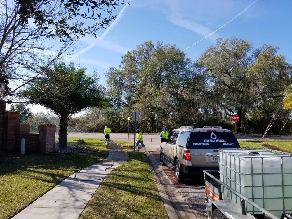 Affordable garden landscaping in Land O' Lakes, FL - Blue Tech Services