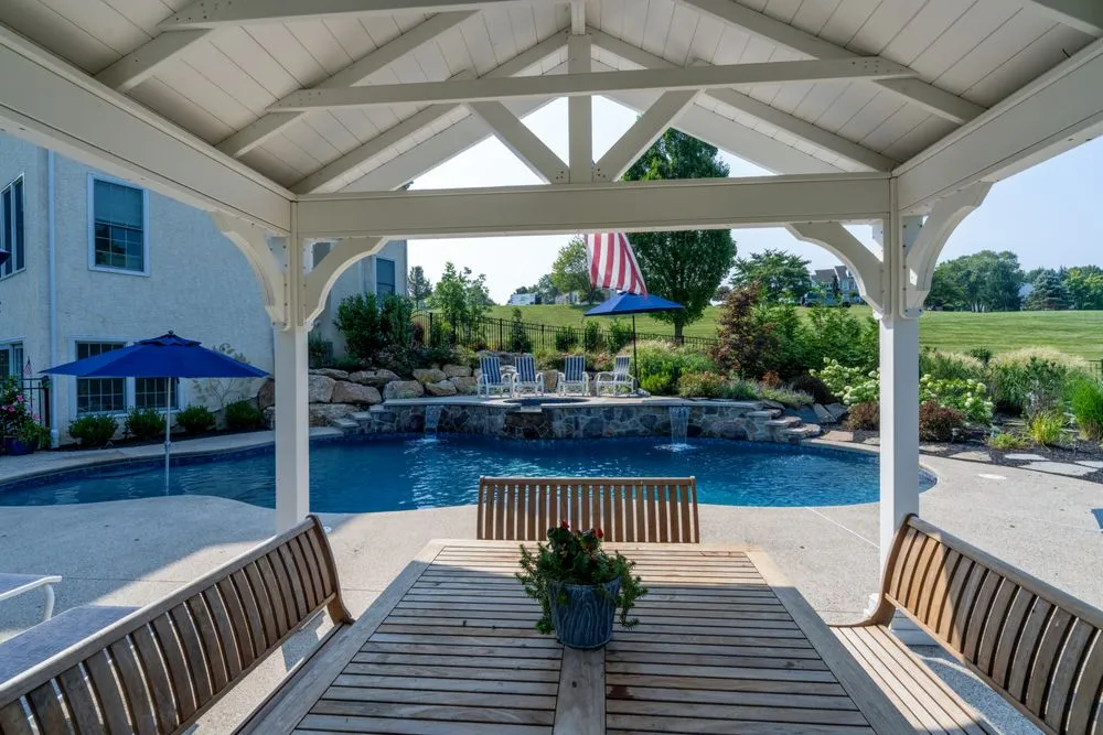 Trusted garden landscaping for homes in Schwenksville, PA by Blue Tree Landscaping