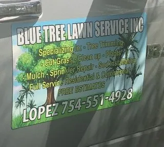 Top-rated yard cleanup service for residential properties across Hollywood, FL - Blue Tree Lawn Service