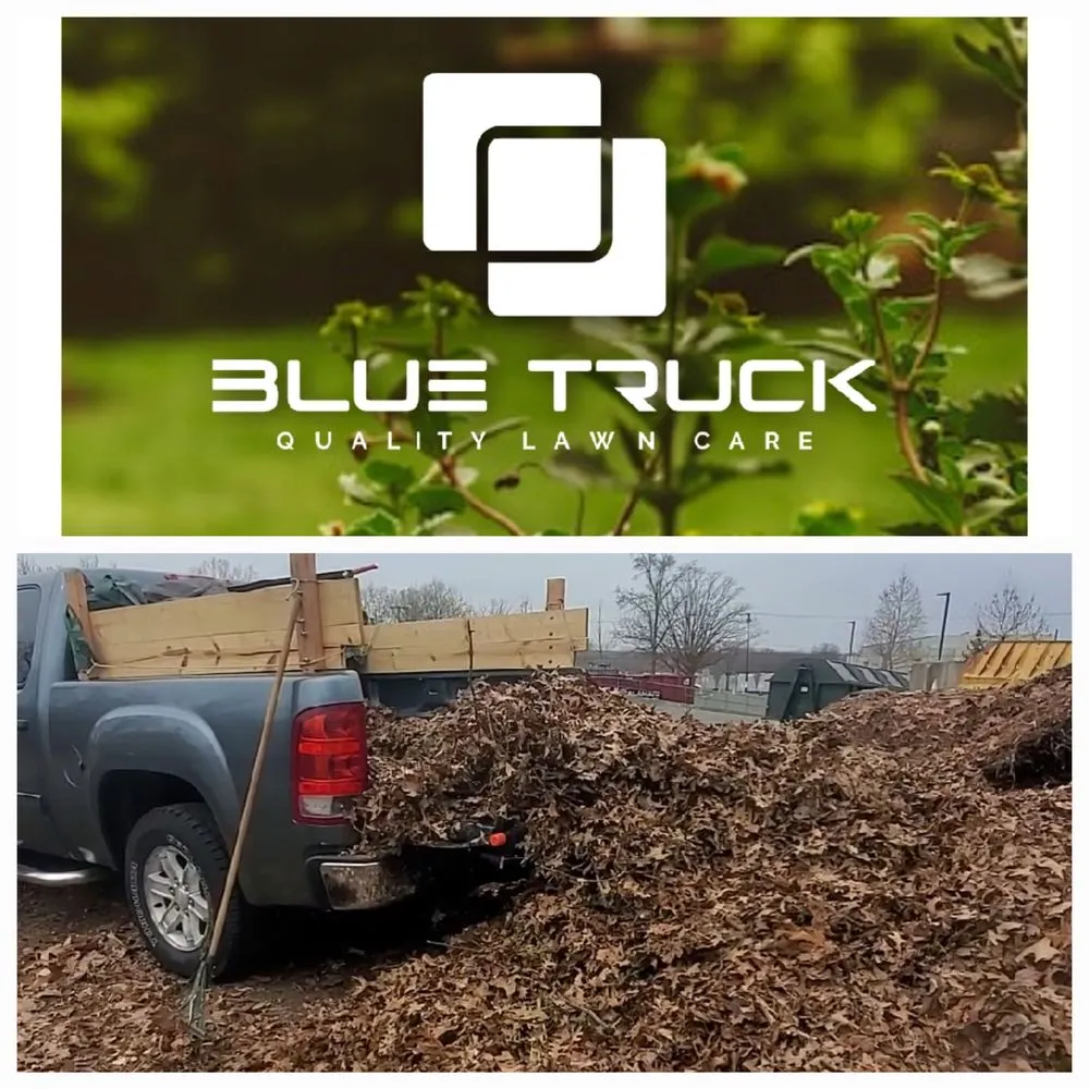 Professional yard maintenance near you across New Britain, CT - Blue Truck