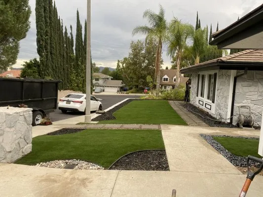 Blue View landscaping Logo