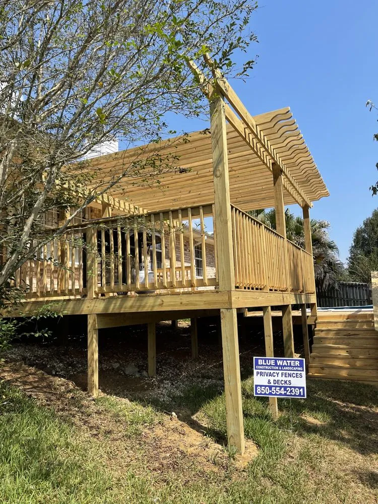 Expert landscape installation for residential properties across Cantonment, FL - Blue Water Construction & Landscaping