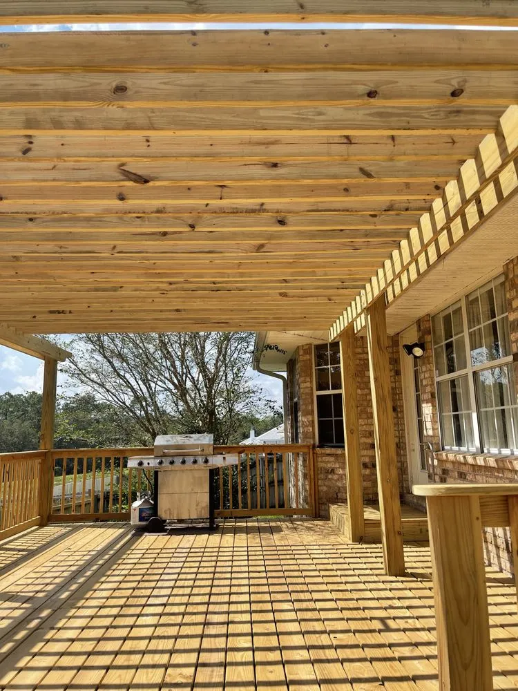 Trusted lawn care service in Cantonment, FL by Blue Water Construction & Landscaping