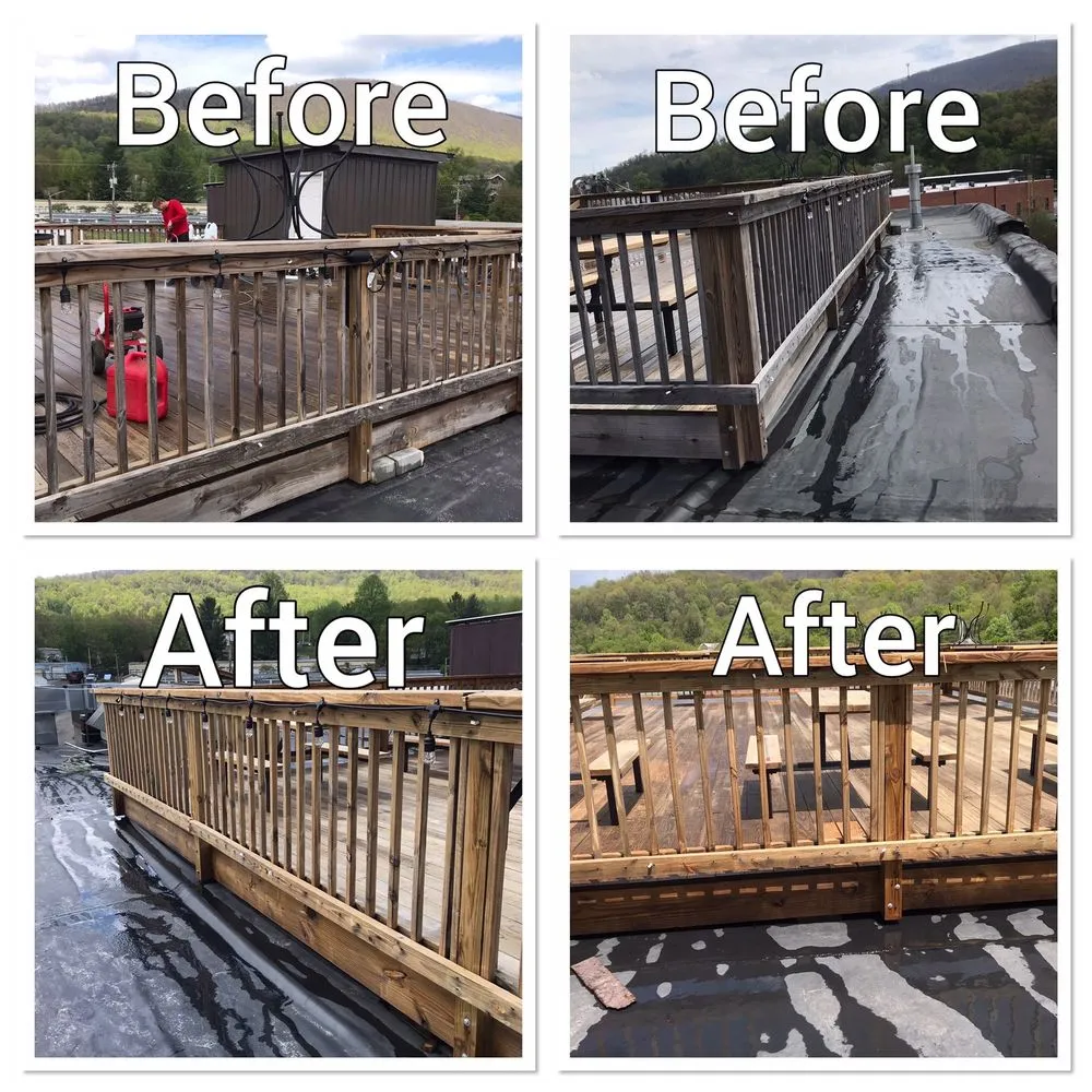 Custom landscape design for year-round maintenance in West Jefferson, NC by Blue wave pressure washing and landscaping