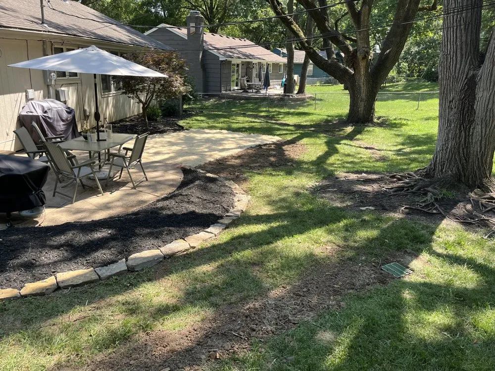 Reliable landscaping services for beautiful yards in Mission, KS by Bluebird Outdoors