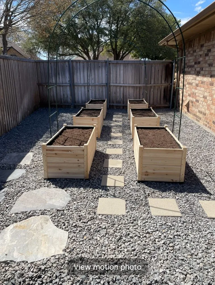 Expert landscape design with custom design in Richardson, TX by Bluebonnet Gardens Lawn Care Service