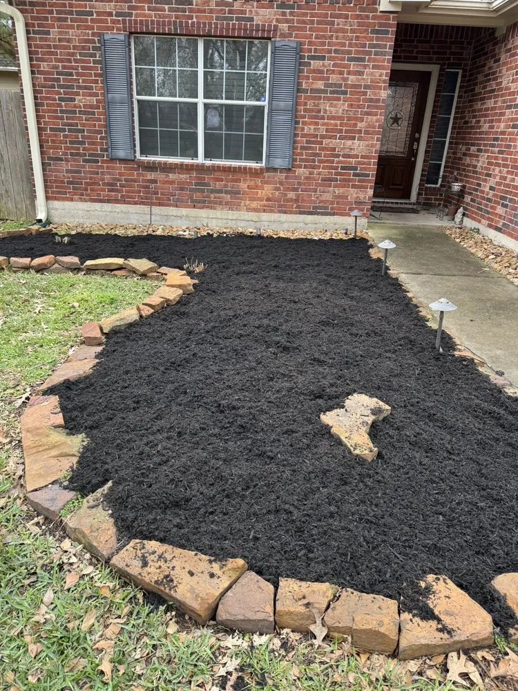 Top-rated yard cleanup service for residential properties across Montgomery, TX - Bluebonnet Lawn & Landscape