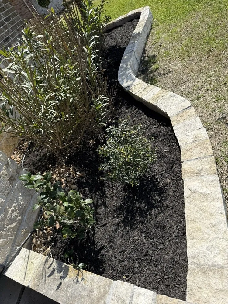 Custom outdoor landscaping for year-round maintenance across Montgomery, TX - Bluebonnet Lawn & Landscape