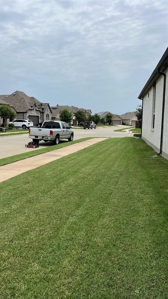 Affordable landscape design in Little Elm, TX by Bluefin Lawn & Outdoor Solutions