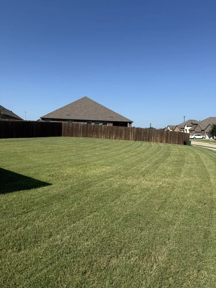 Top-rated lawn mowing service for residential properties across Little Elm, TX - Bluefin Lawn & Outdoor Solutions