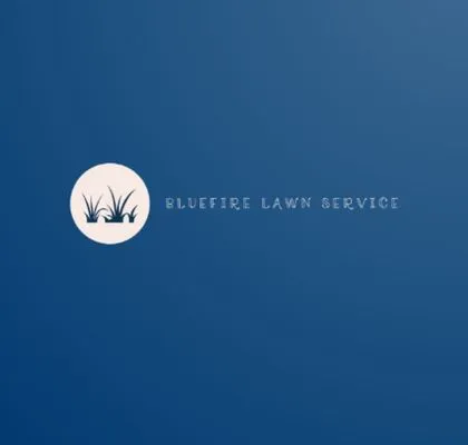 Bluefire Lawn Service Logo