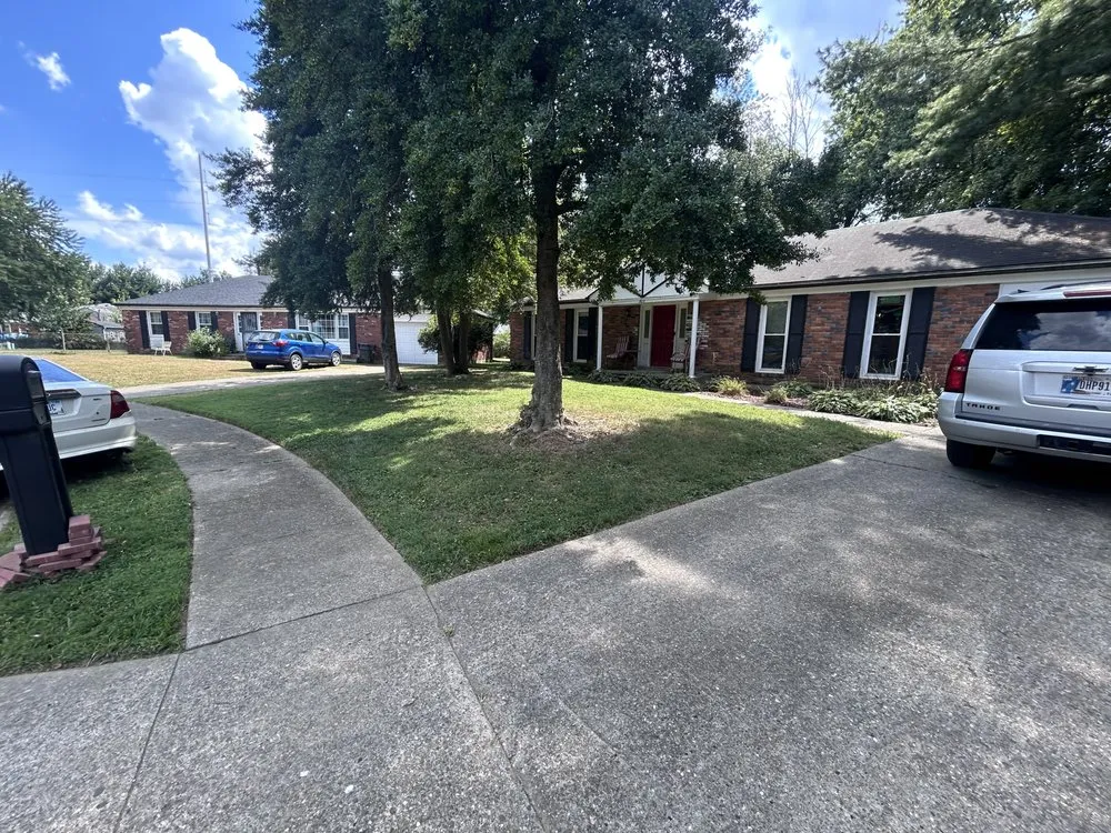 Professional outdoor landscaping for beautiful yards in Louisville, KY by Bluegrass Elite Lawns