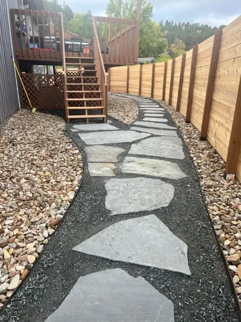 Affordable landscape installation for residential properties in Rapid City, SD by Bluegrass Landscape Company
