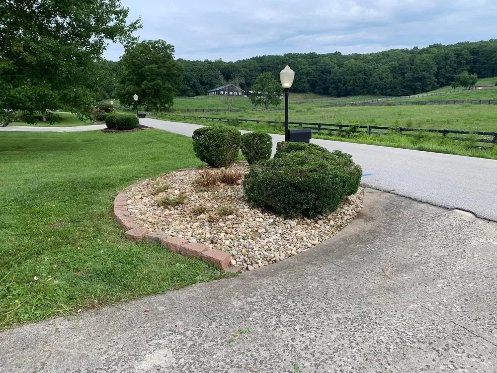 Professional garden landscaping for homes in London, KY by Bluegrass Lawn & Tree Care