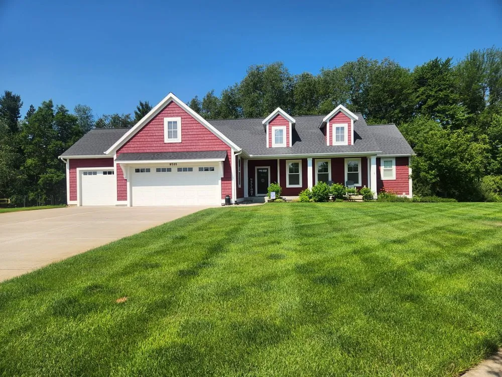 Affordable outdoor landscaping in Belding, MI by BlueGrass Lawns