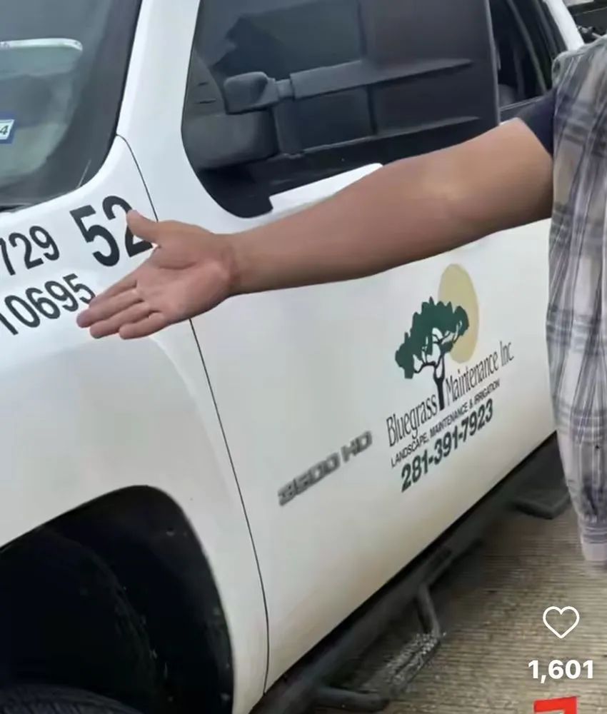 Professional garden landscaping for outdoor upgrades in Katy, TX by Bluegrass Maintenance