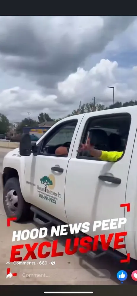 Local lawn mowing service in Katy, TX by Bluegrass Maintenance