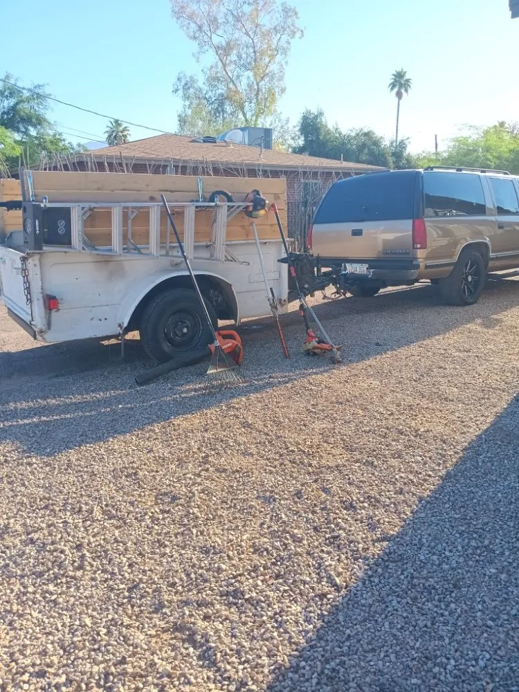 Affordable lawn mowing service in Tucson, AZ by Bluejay Landscaping