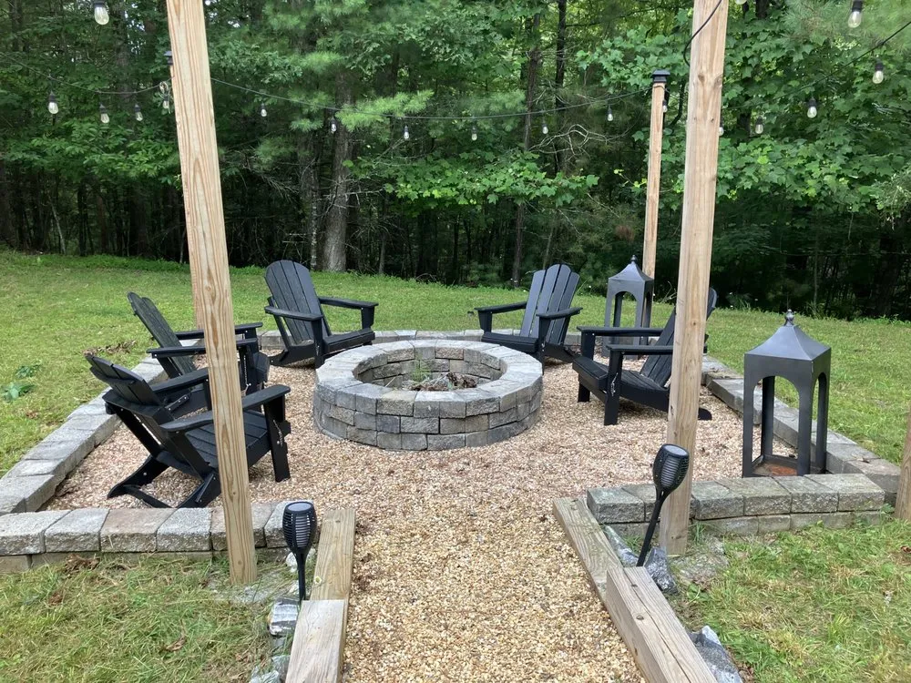 Custom landscape installation in Blue Ridge, GA - Blueridge Maintenance Solutions