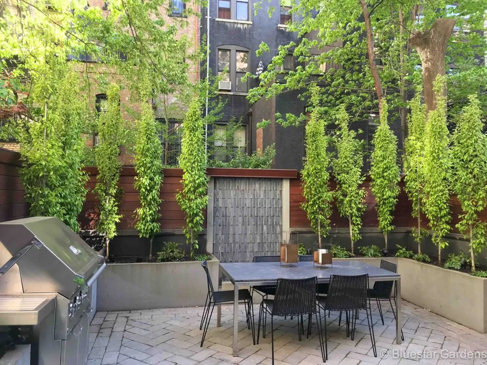 Custom lawn mowing service for outdoor upgrades in New York, NY by Bluestar Gardens