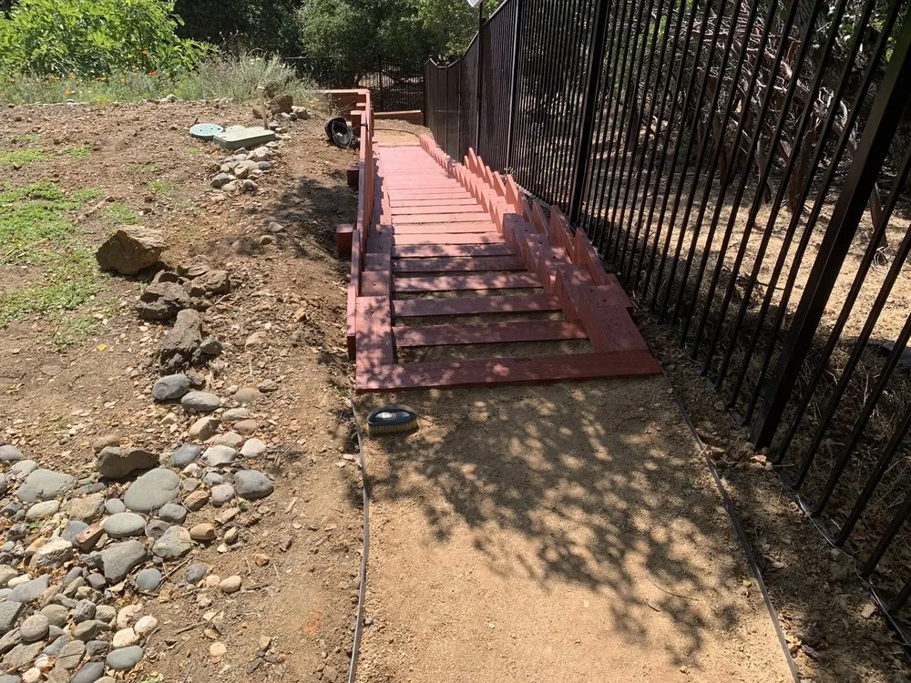 Local lawn care service with custom design in Elk Grove, CA by BlueStar Landscape Solutions