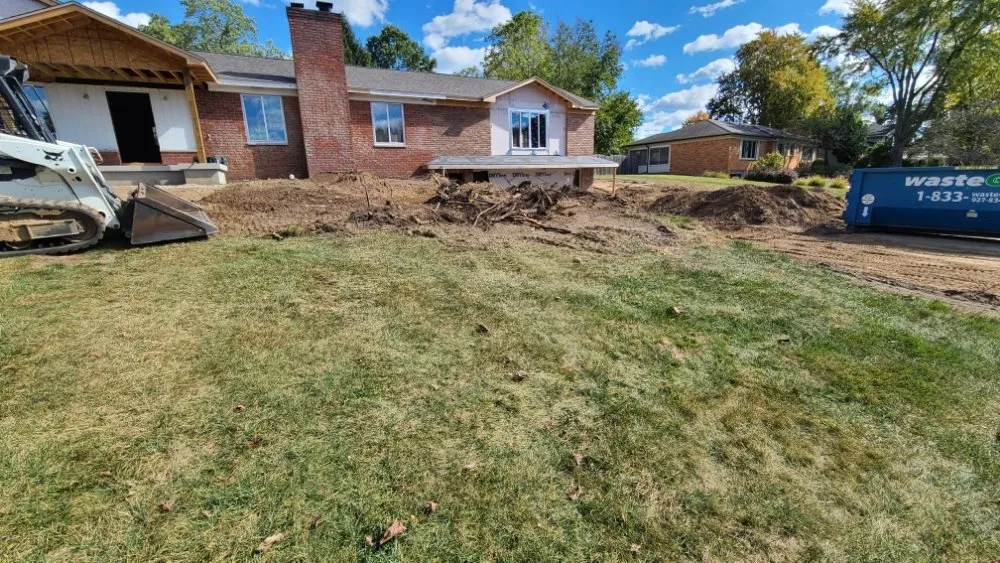 Custom residential landscaping in Waterford Township, MI - BlueStone Earthworks