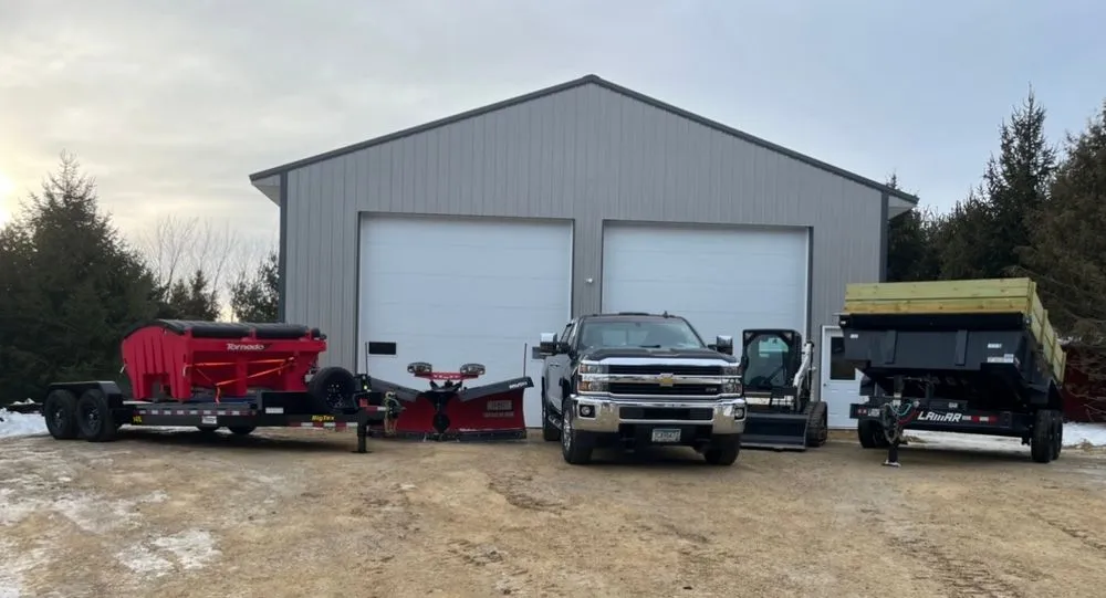 Custom lawn mowing service in Houston, MN by Bluff Country Outdoor Services